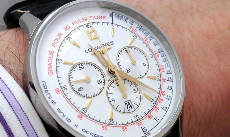 浪琴全新推出Asthmometer脈搏計(jì)時(shí)腕表（圖）