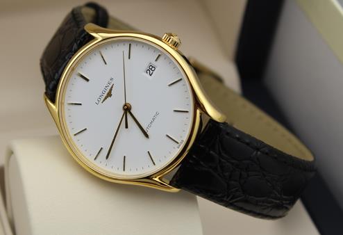 浪琴名匠月相藍(lán)色表盤(pán)(如何鑒別真?zhèn)?